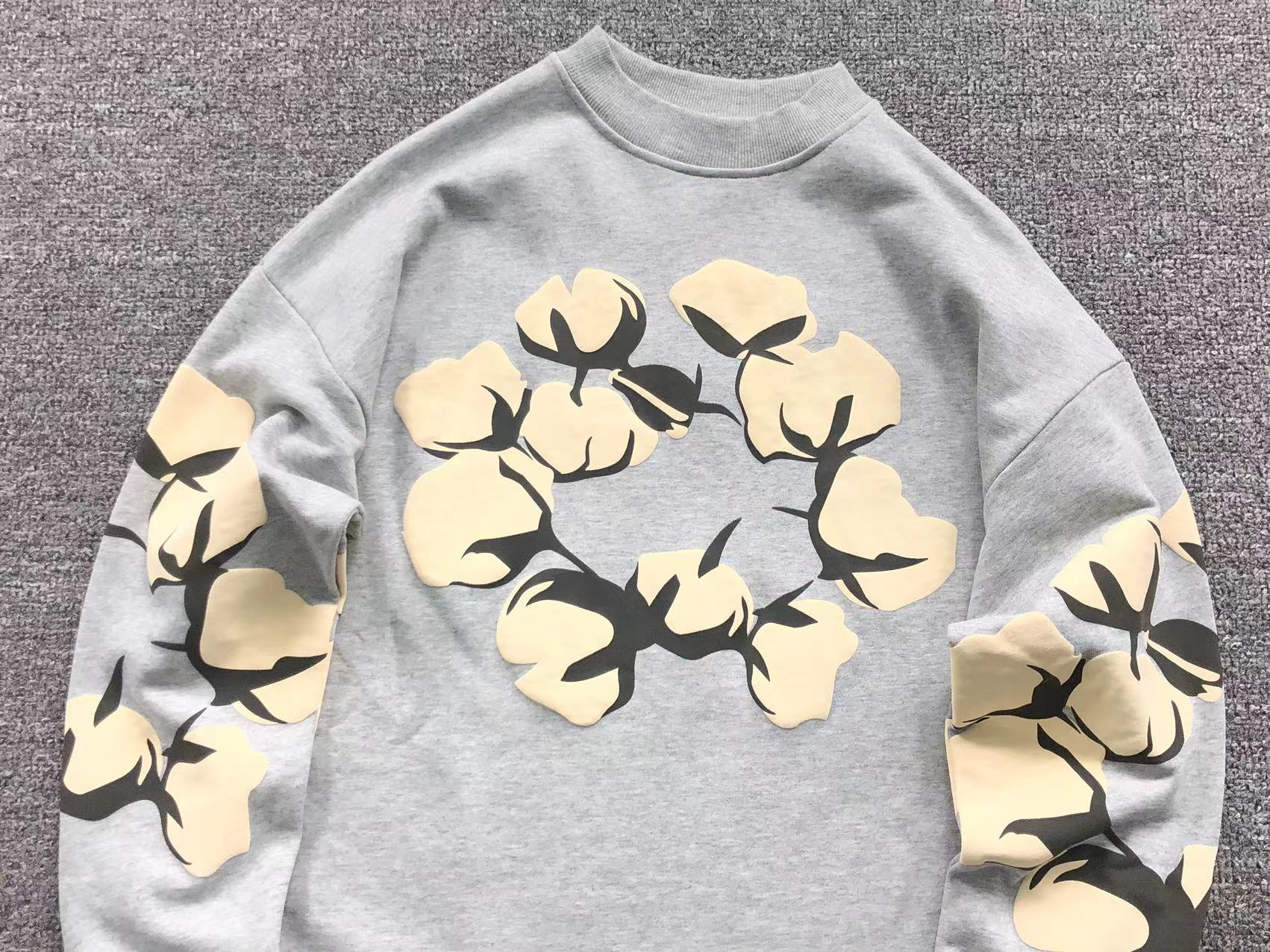 Denim Tears Sweat "Another Country" Cinzento