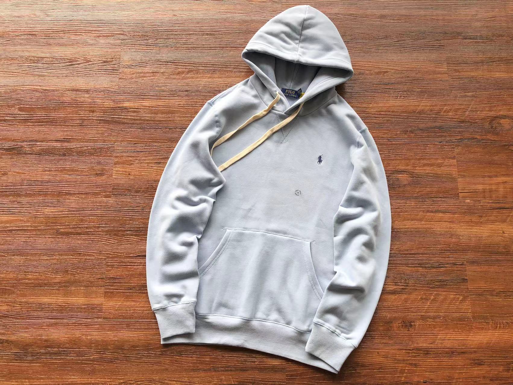 Ralph Lauren Hoodie Azul Claro