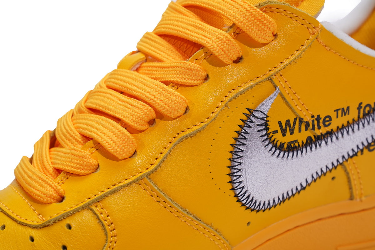 Nike Air Force 1 Off-White University Gold