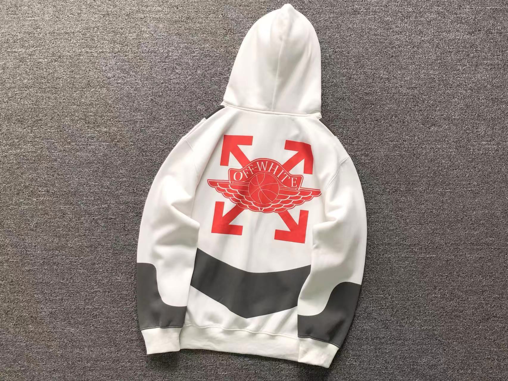 Off-White X Air Jordan Hoodie (NEW)