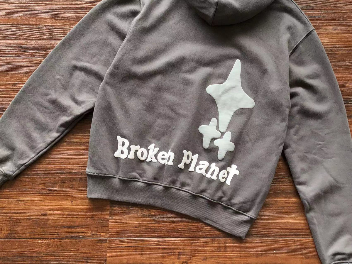Broken Planet Hoodie "trust your universe"