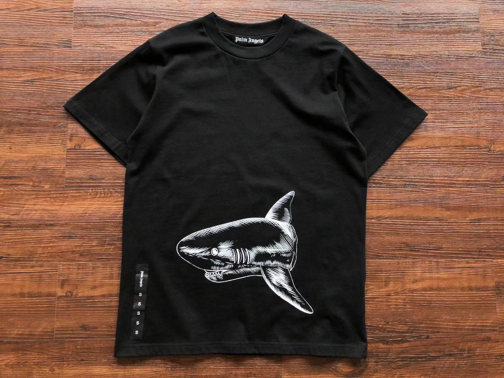 T-Shirt Palm Angels Broken Shark