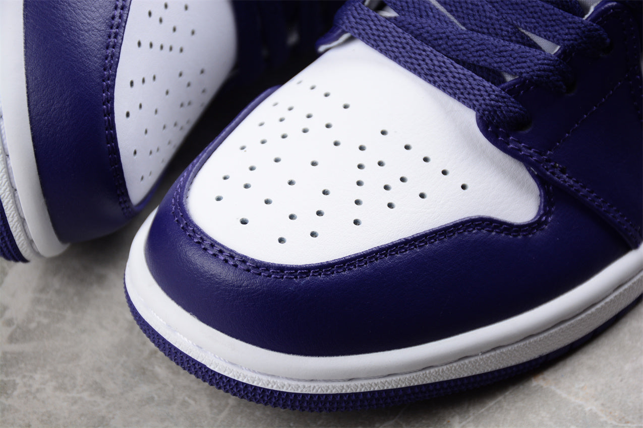 Jordan 1 Mid Blueberry