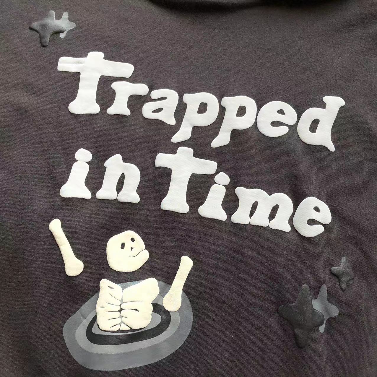 Broken Planet Hoodie "trapped in time"