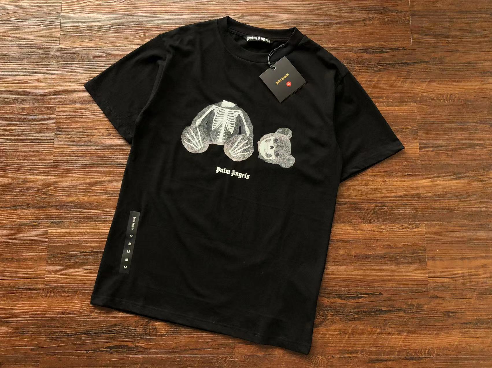 T-Shirt Palm Angels Skeleton Bear