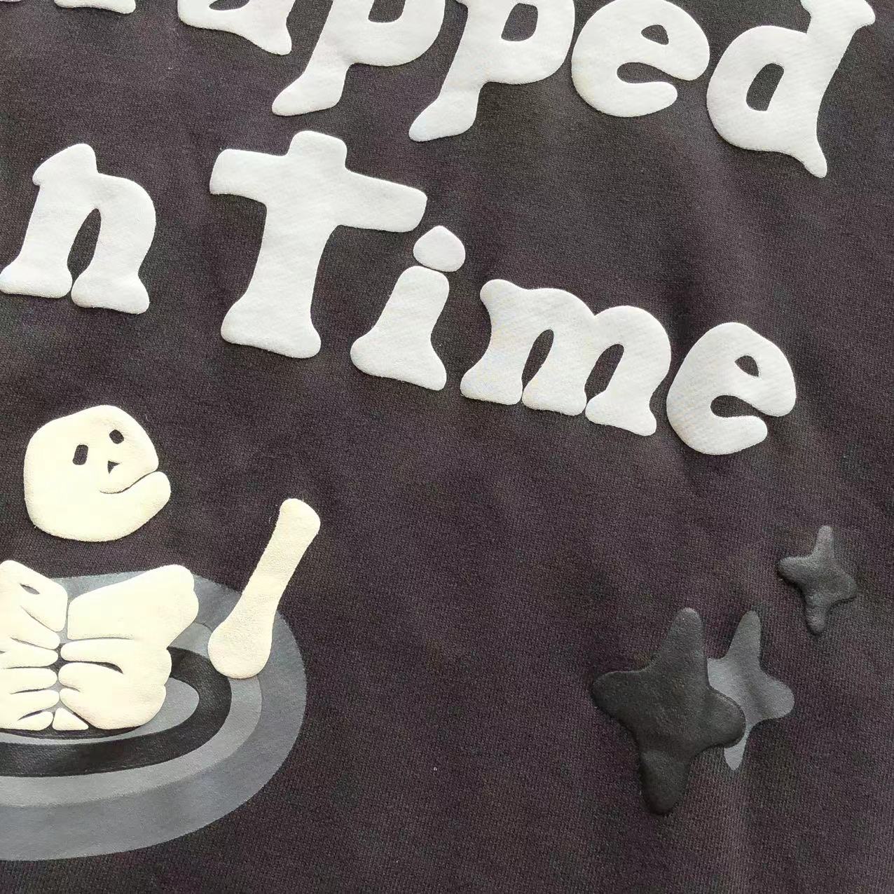 Broken Planet Hoodie "trapped in time"