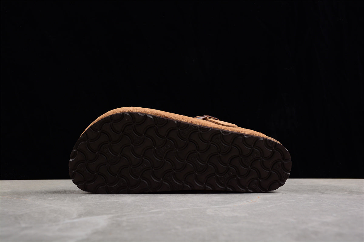 Birkenstock Boston Soft Footbed Suede Mink