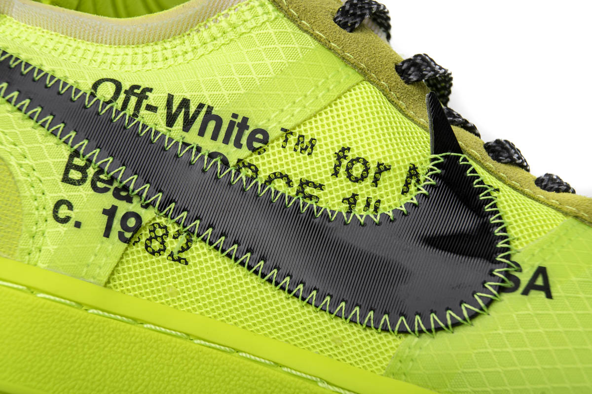 Nike Air Force 1 Off-White Volt