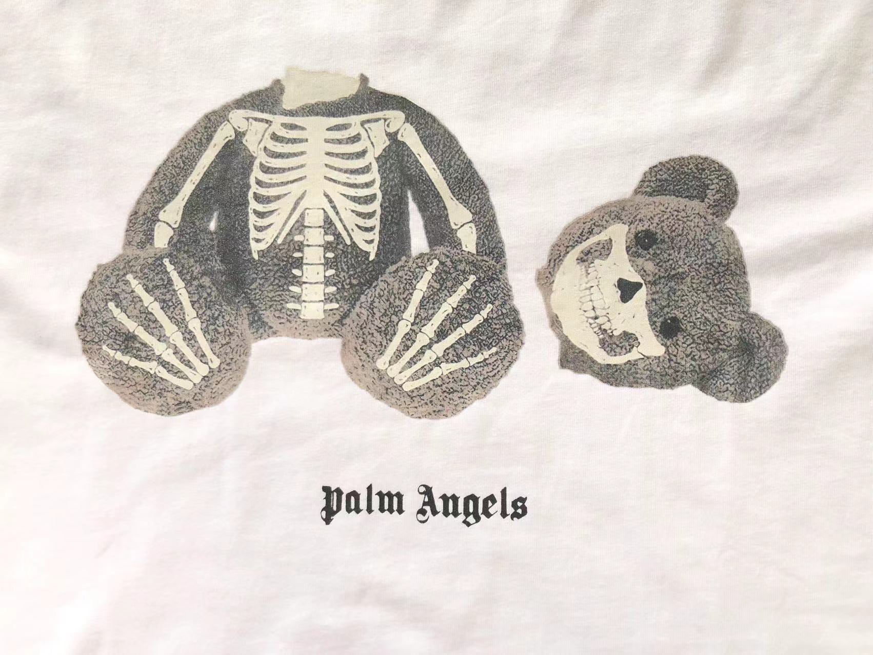 T-Shirt Palm Angels Skeleton Bear