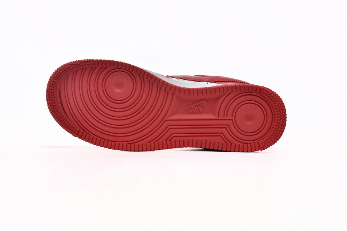 Louis Vuitton Nike Air Force 1 By Virgil Abloh White Red