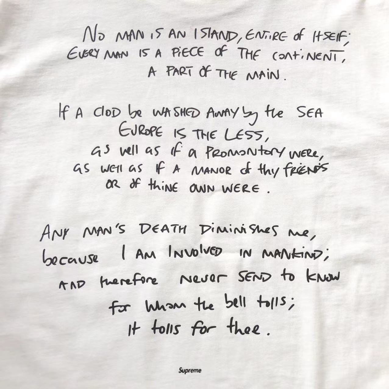 T-Shirt Corteiz X Supreme