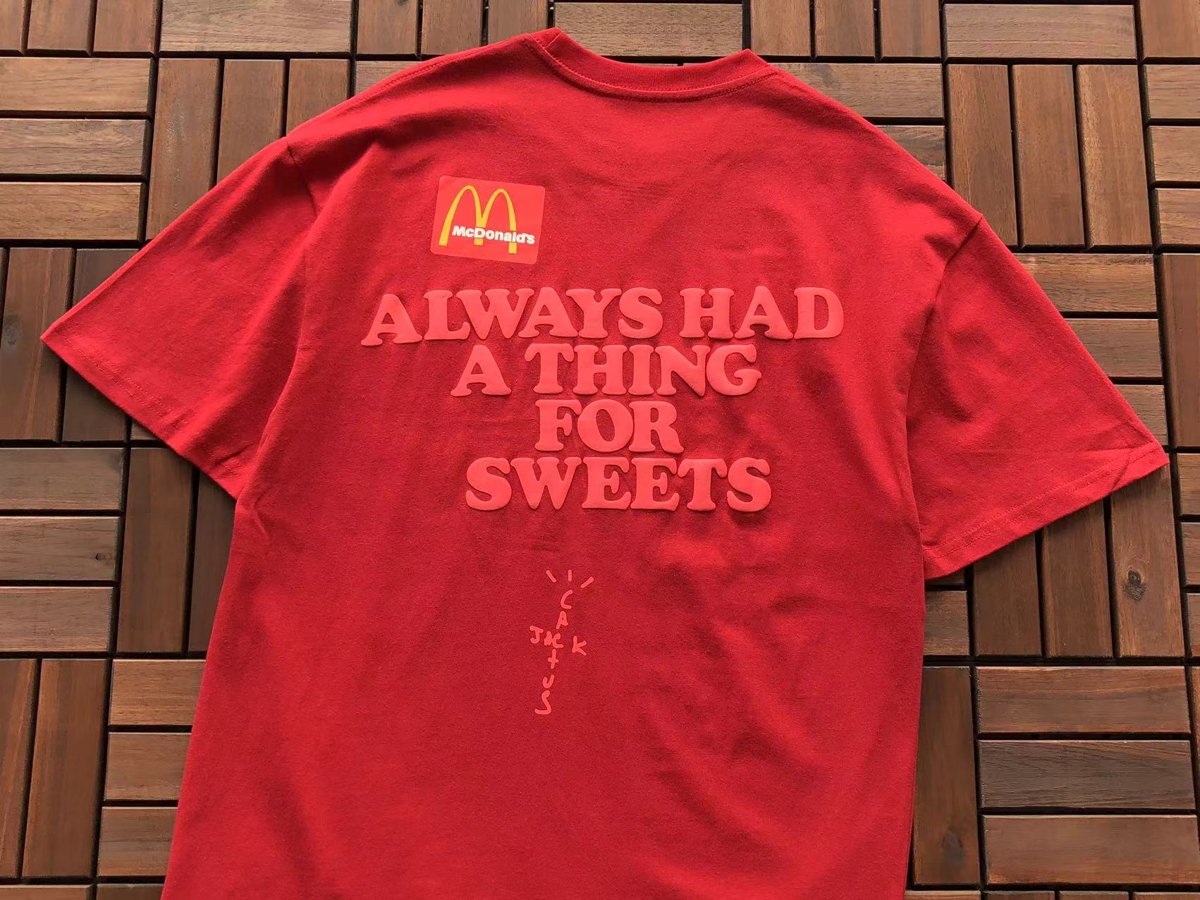 T-Shirt Cactus Jack X McDonalds