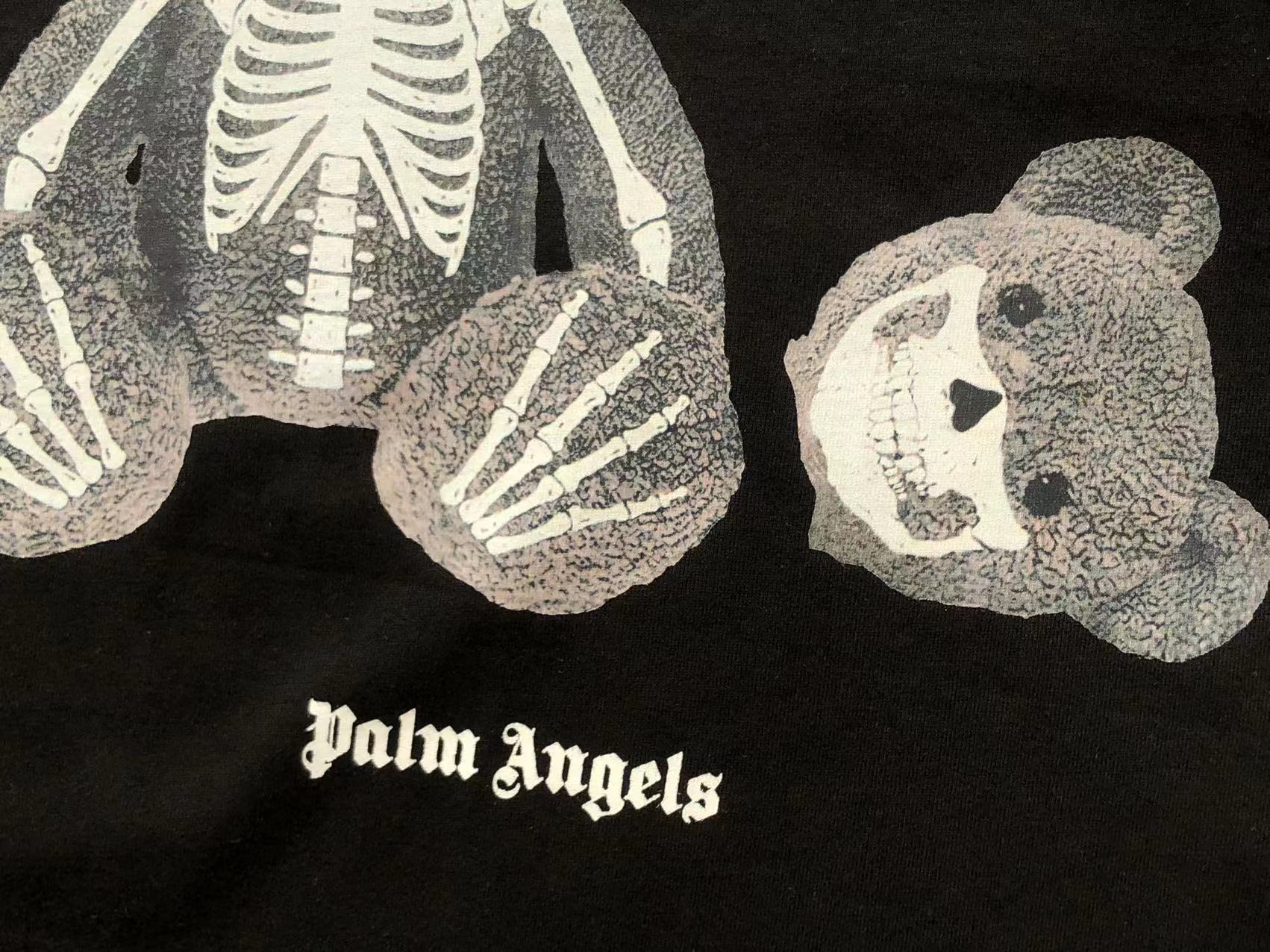 T-Shirt Palm Angels Skeleton Bear