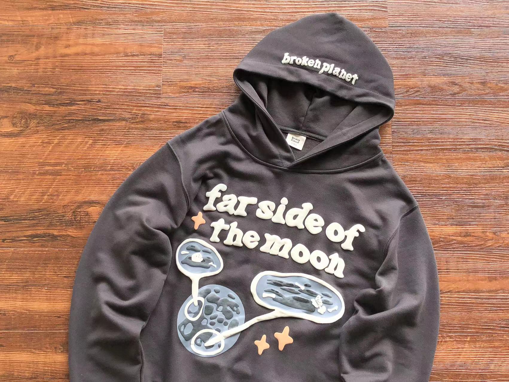 Broken Planet Hoodie "far side of the moon"