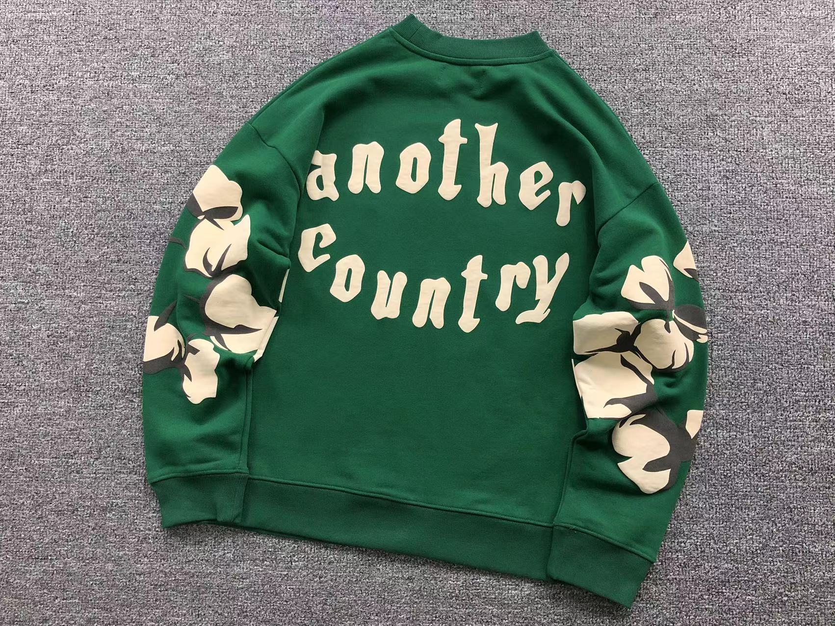 Denim Tears Sweat "Another Country" Verde