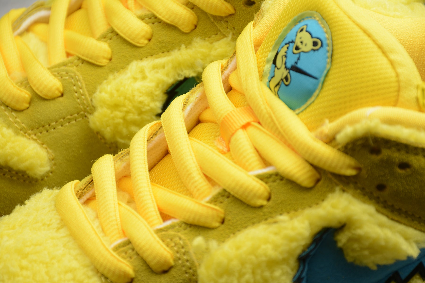 Nike Dunk SB Grateful Dead Bears Opti Yellow
