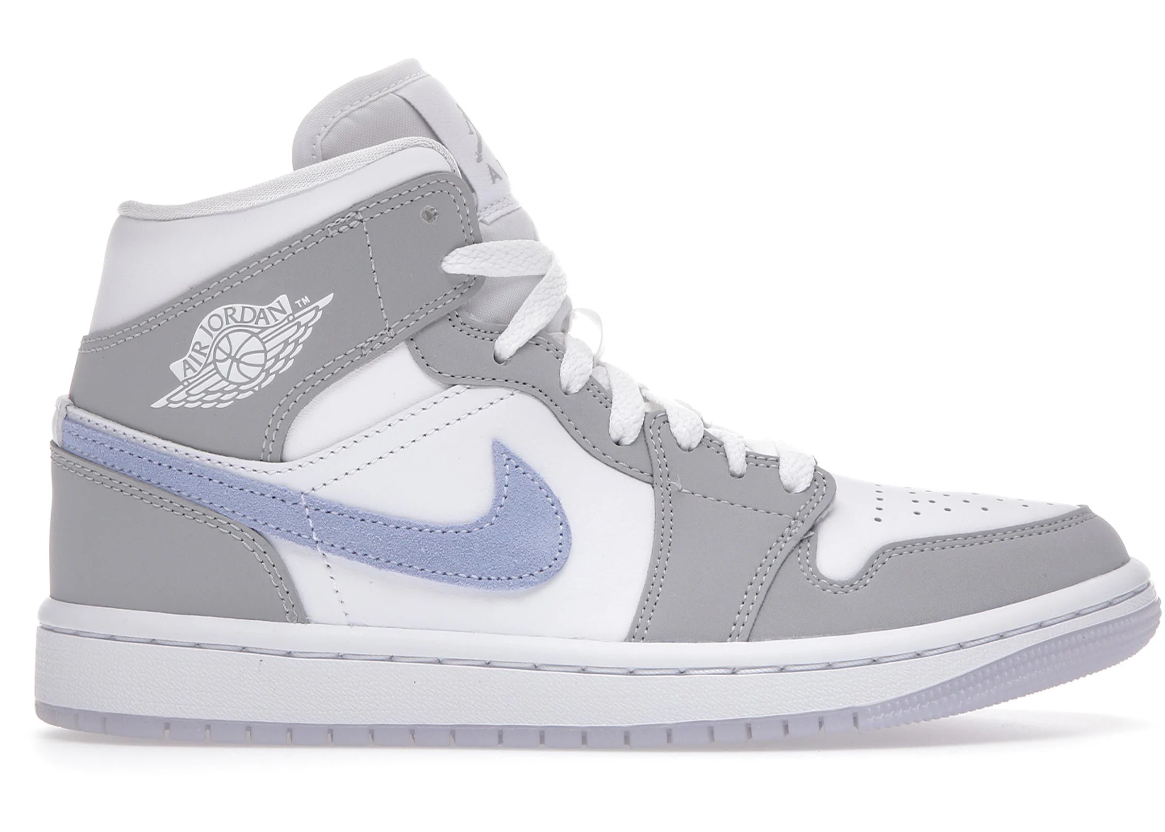 Jordan 1 Mid Wolf Grey Aluminum