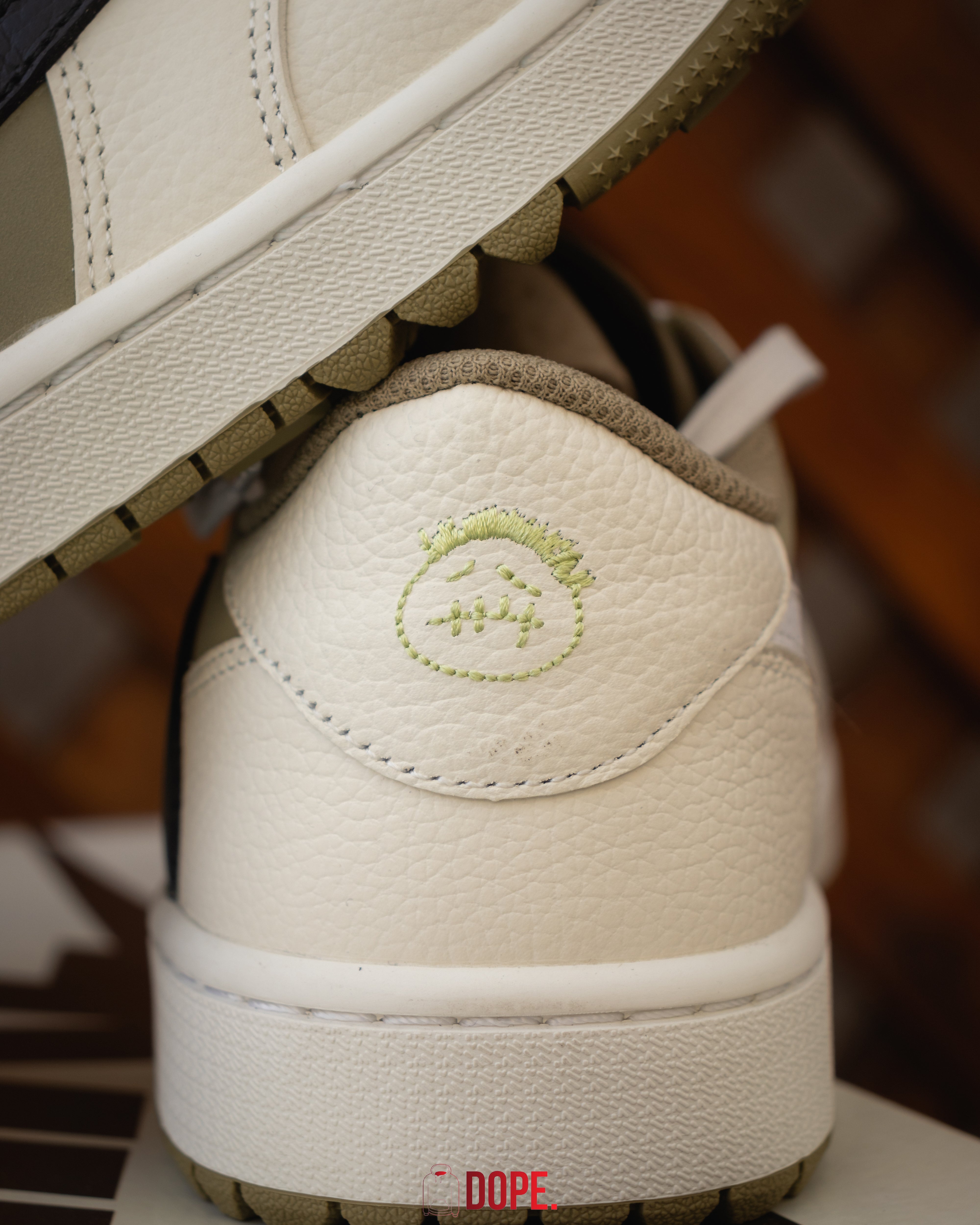 Jordan 1 Retro Low Golf Travis Scott Neutral Olive