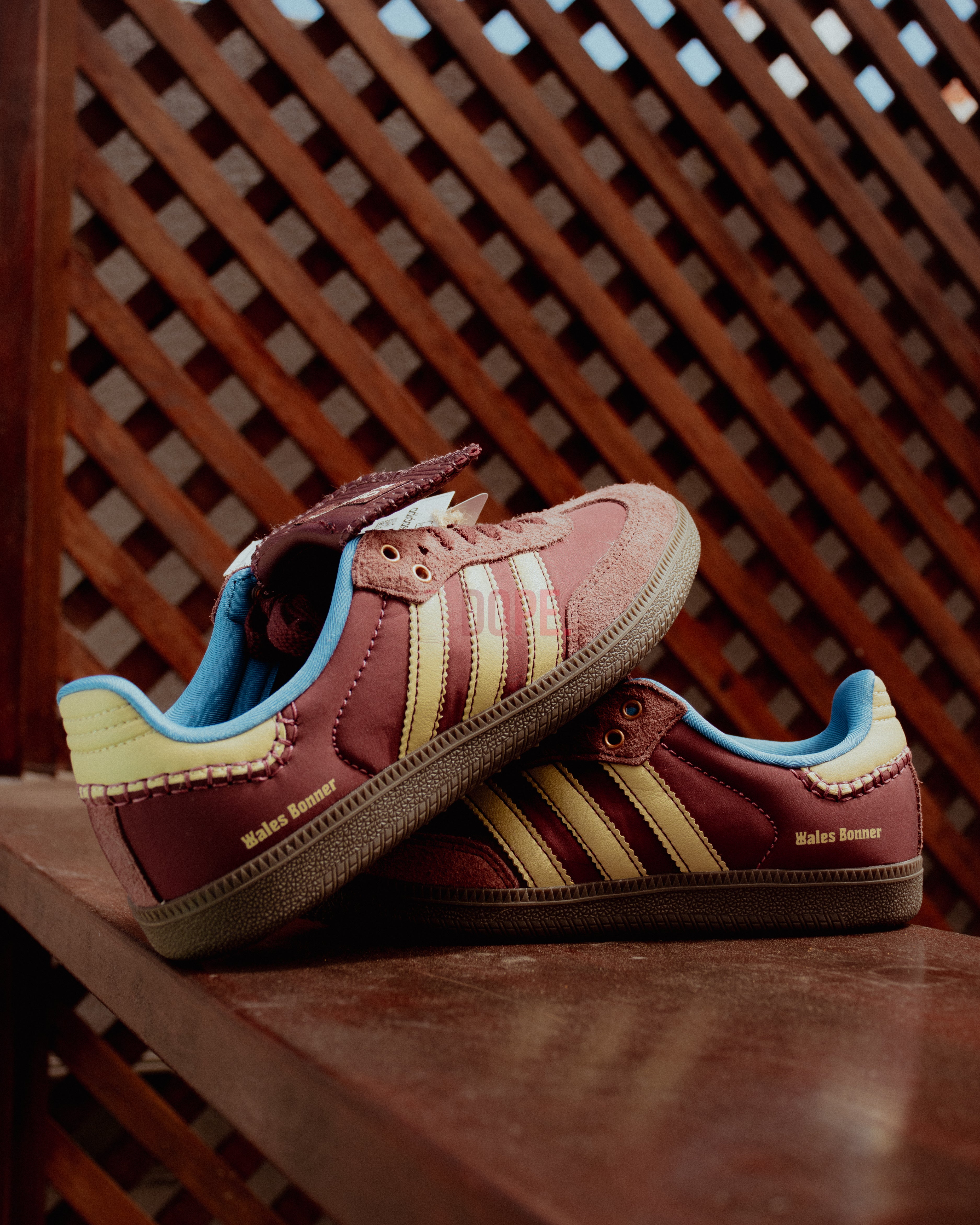 Adidas Samba Nylon Wales Bonner Fox Brown