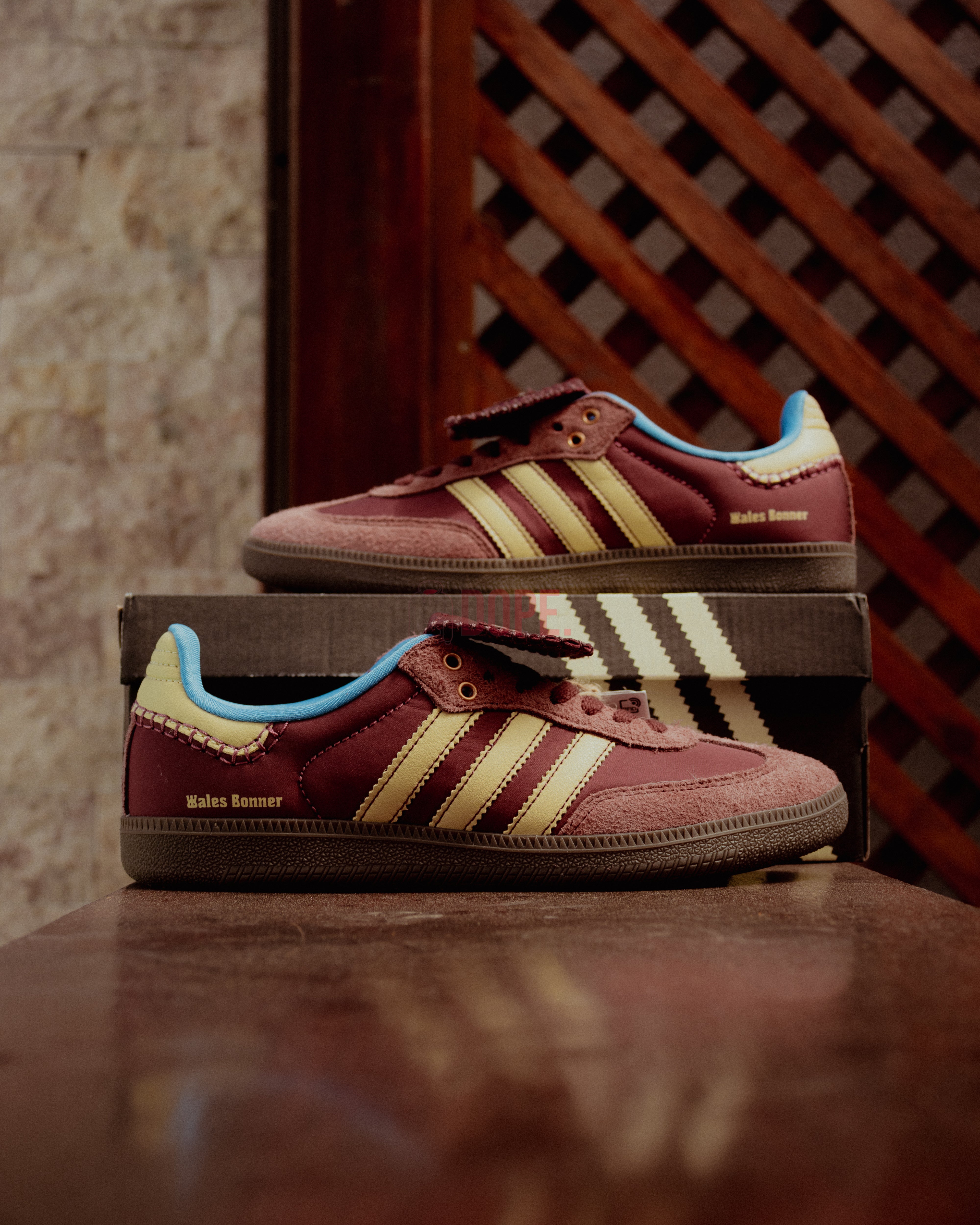 Adidas Samba Nylon Wales Bonner Fox Brown