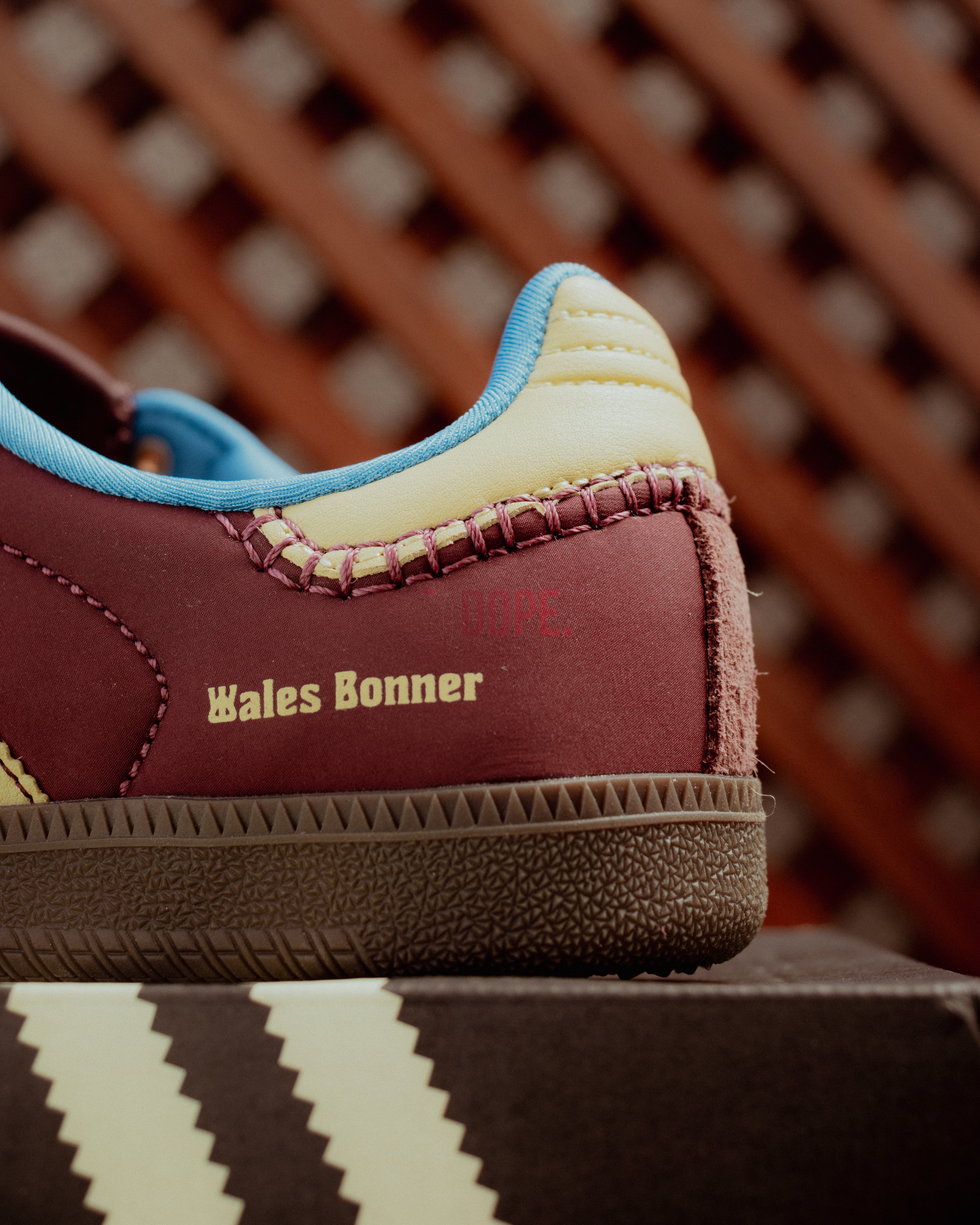 Adidas Samba Nylon Wales Bonner Fox Brown