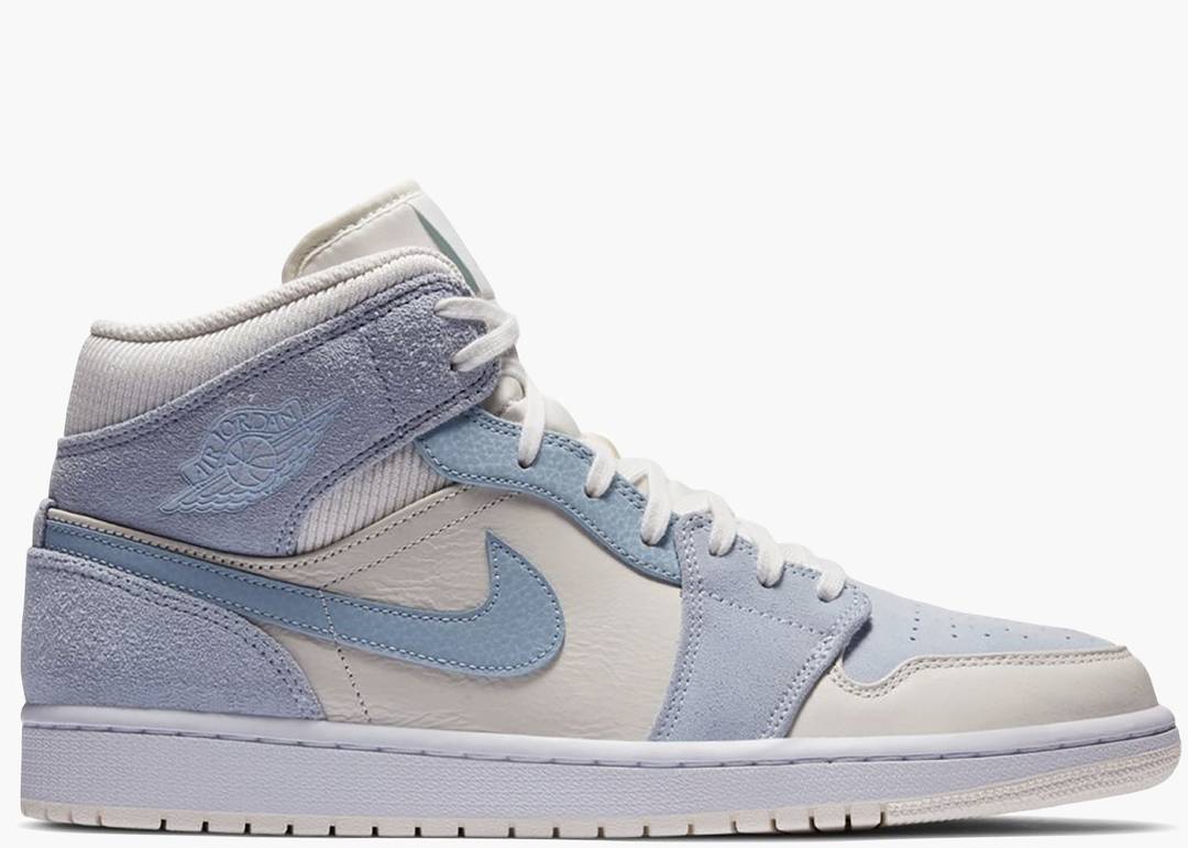 Jordan 1 Mid Mixed Textures Blue