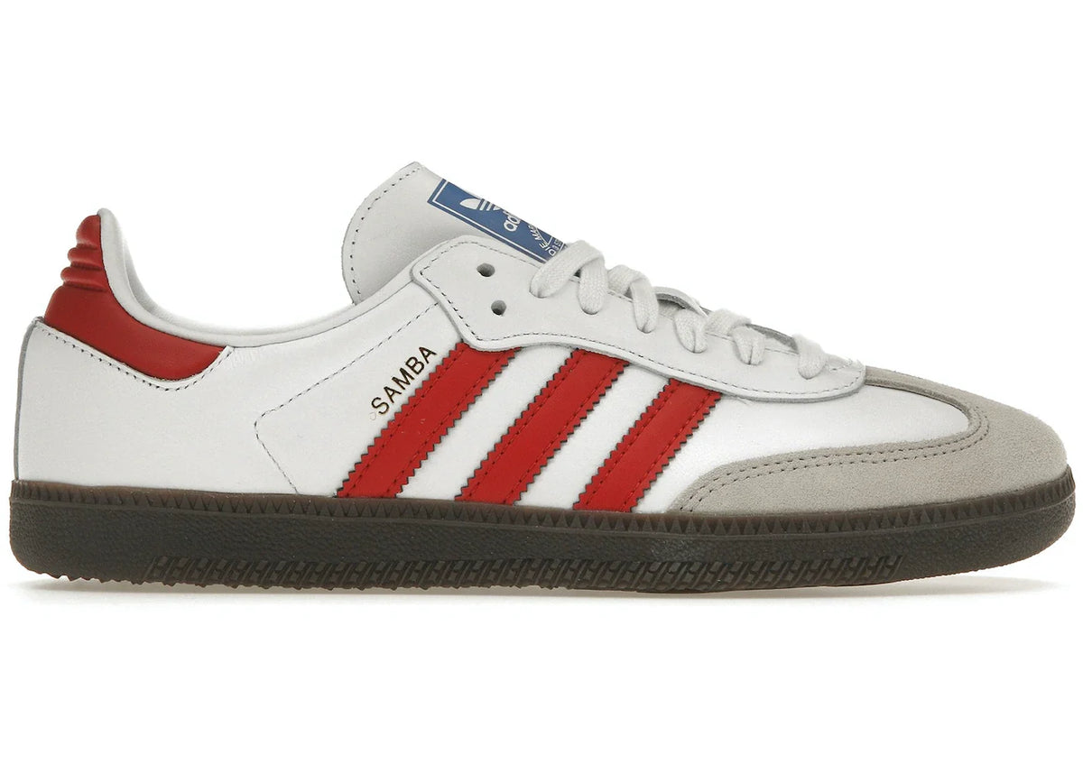 Adidas Samba OG White Better Scarlet