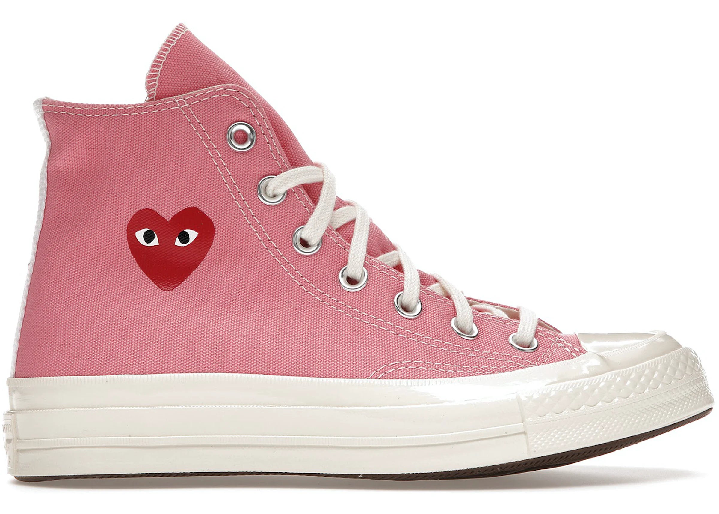 Converse Chuck Taylor All Star 70 Hi Comme des Garcons PLAY Bright Pink