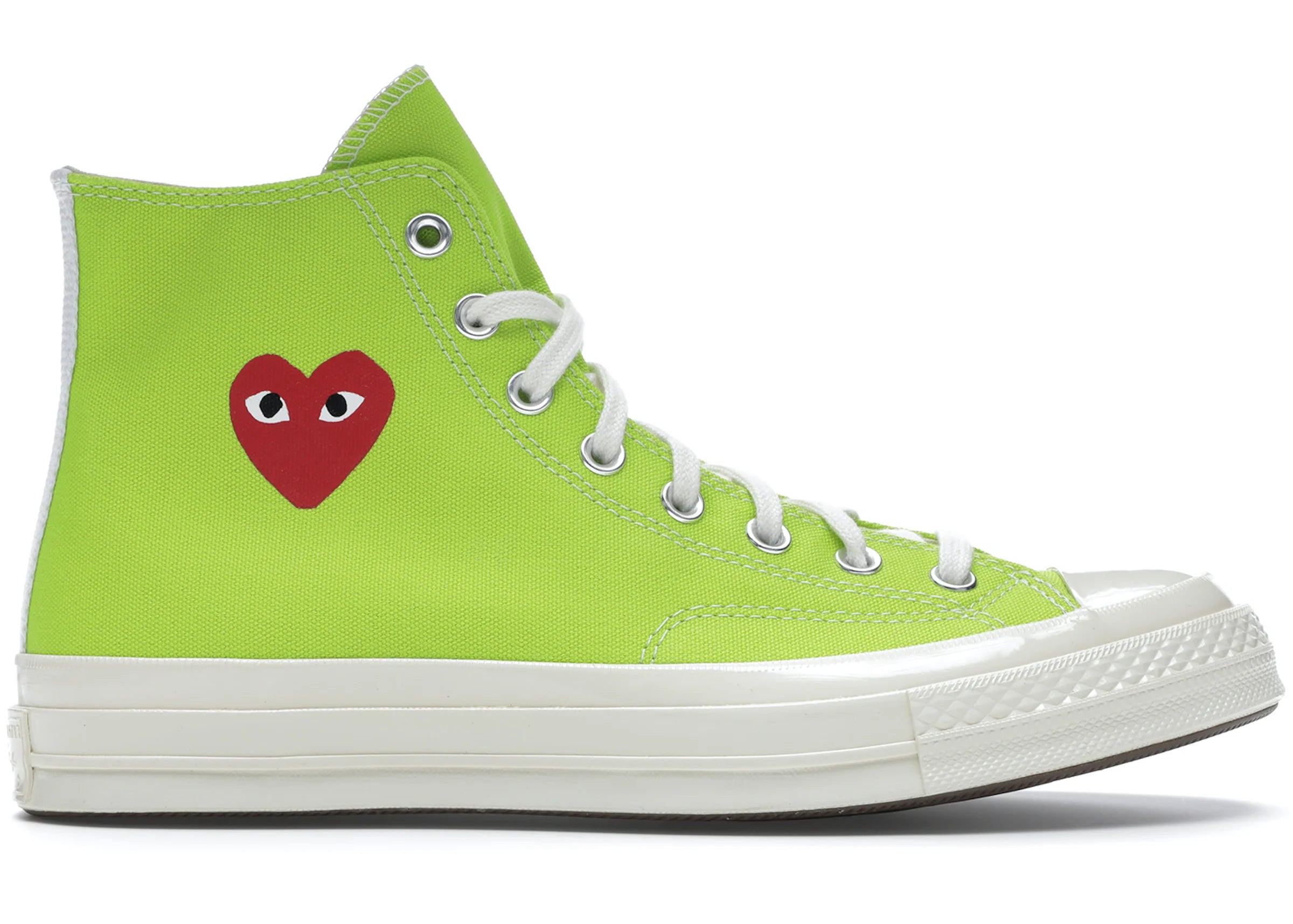 Converse Chuck Taylor All Star 70 Hi Comme des Garcons PLAY Bright Green