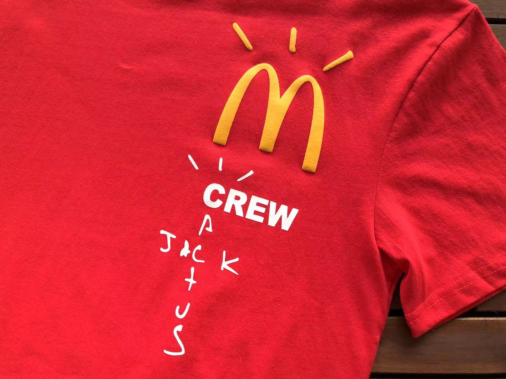 T-Shirt Cactus Jack X McDonalds