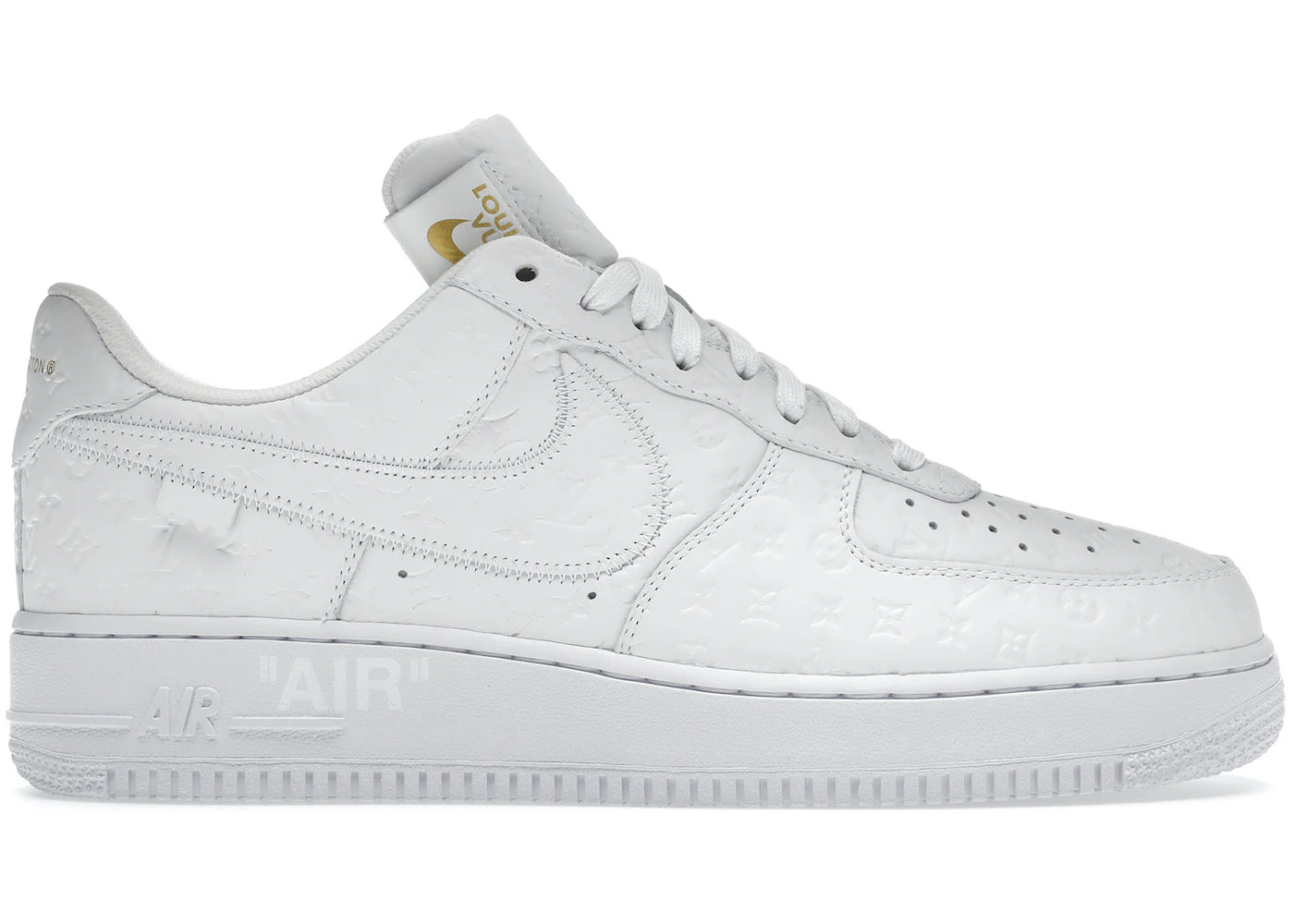 Louis Vuitton Nike Air Force 1 By Virgil Abloh White