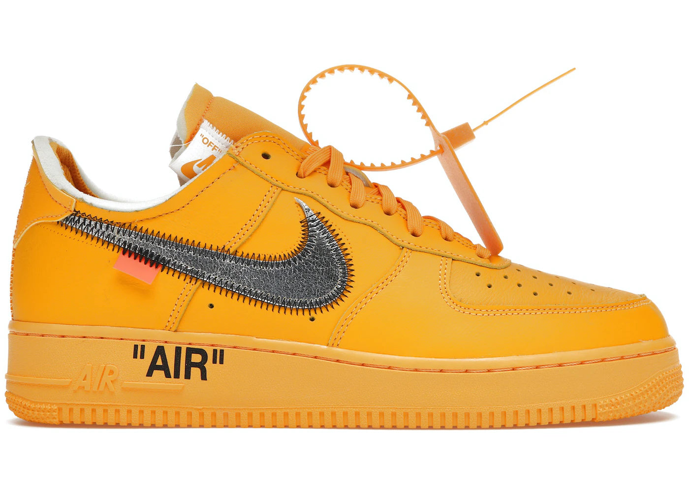 Nike Air Force 1 Off-White University Gold