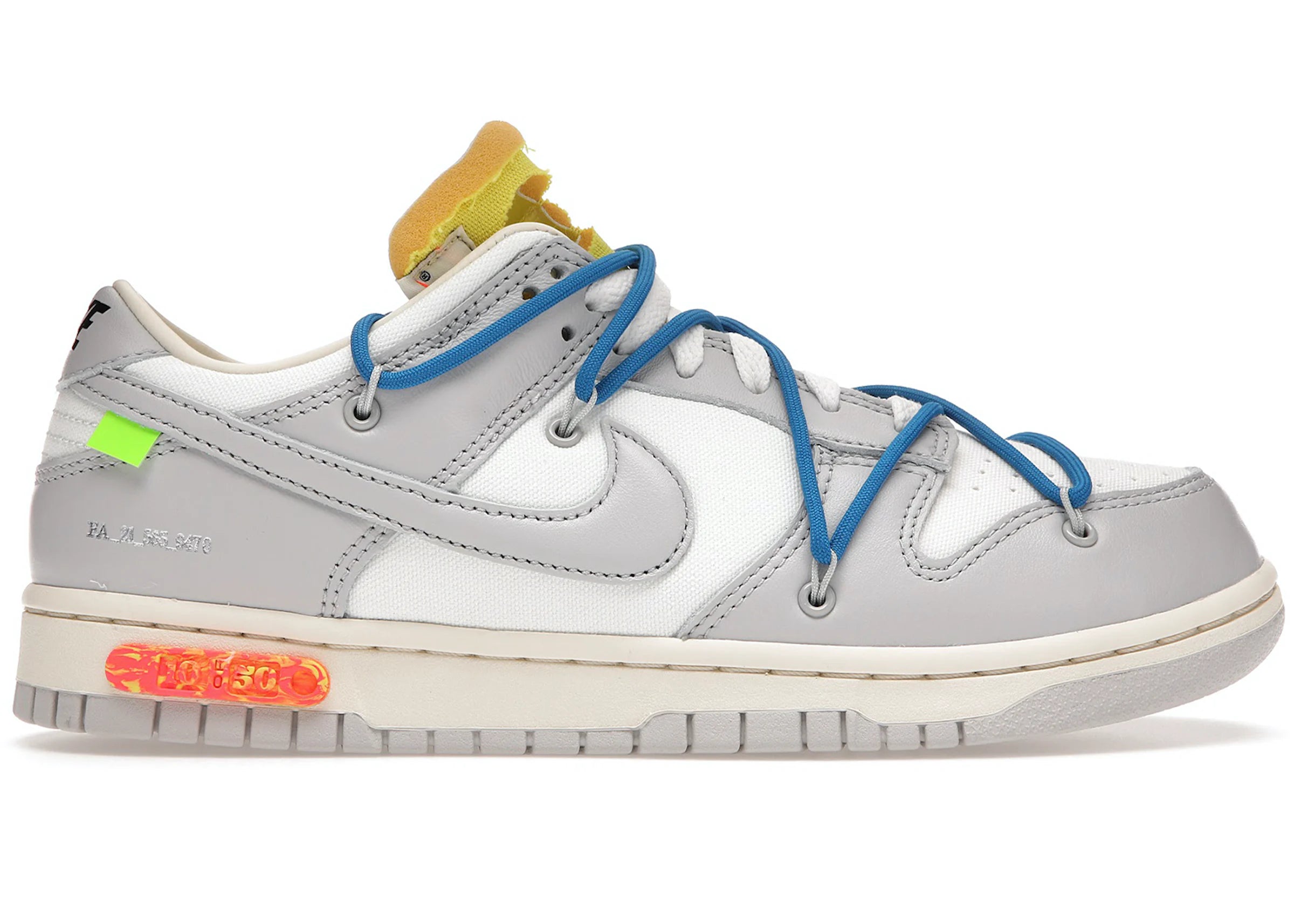 Nike Dunk Low X Off-White Lot 10