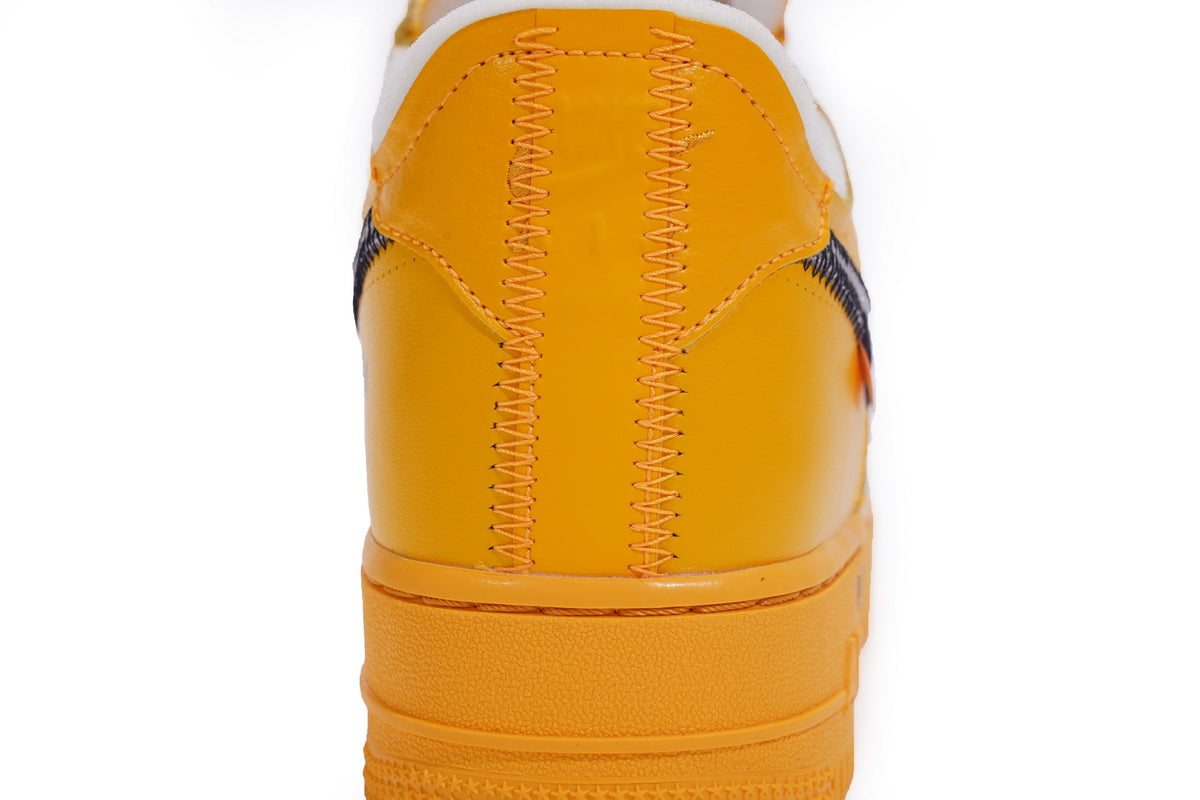 Nike Air Force 1 Off-White University Gold