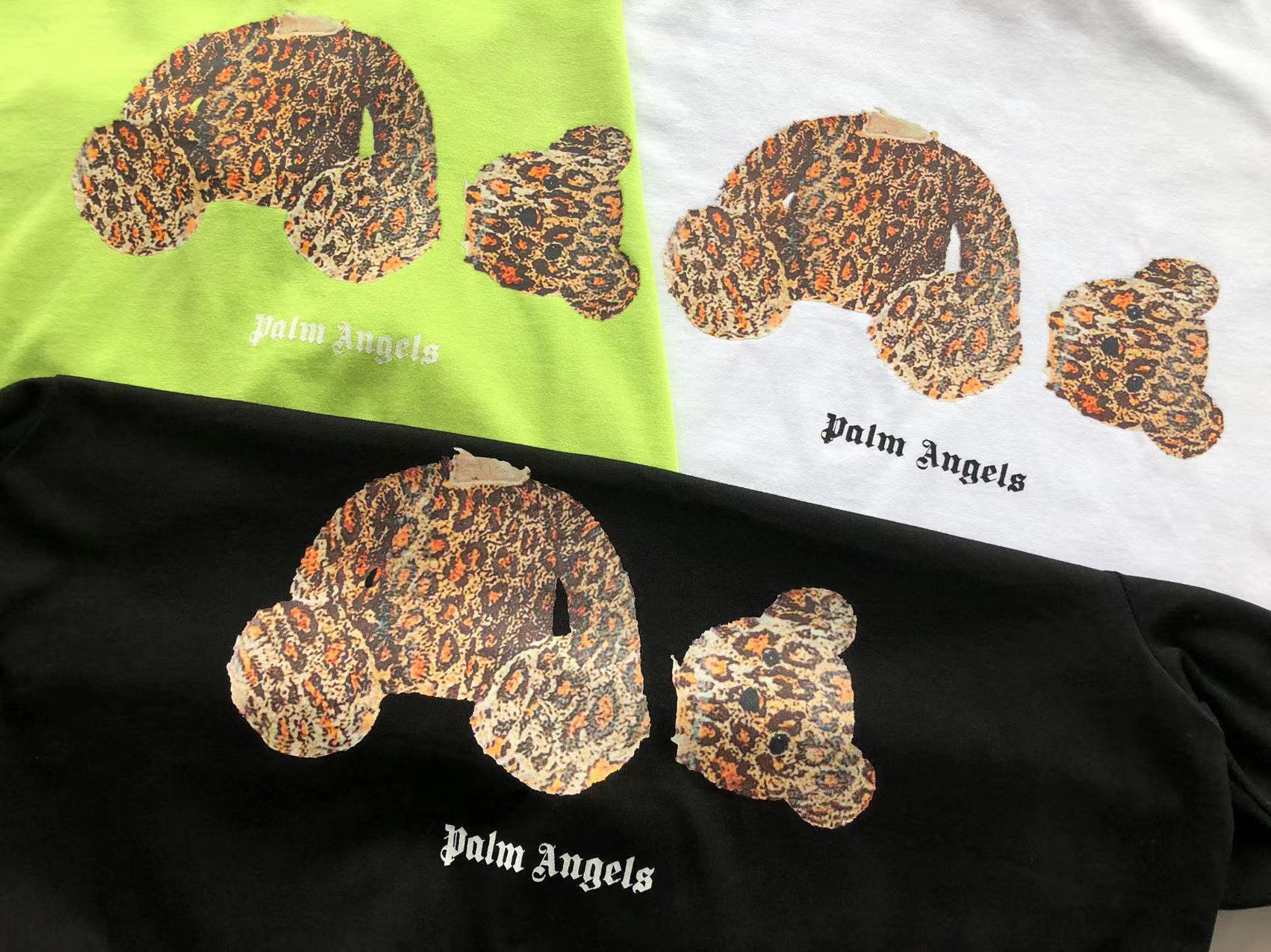 T-Shirt Palm Angels Leopard Bear