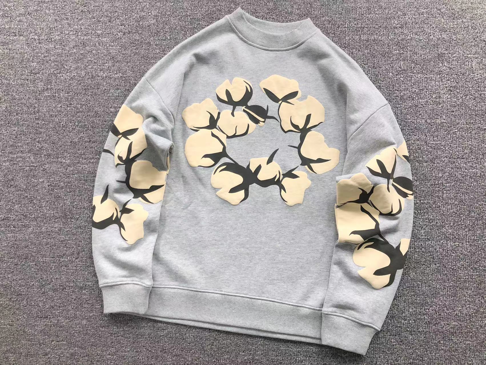 Denim Tears Sweat "Another Country" Cinzento