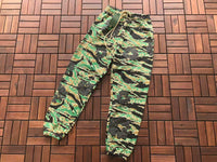 Camo Tears Tracksuit Green