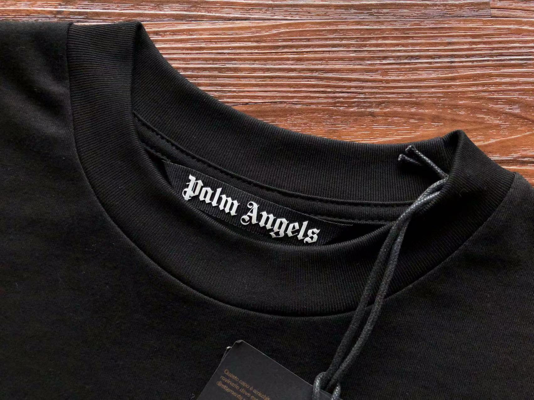 T-Shirt Palm Angels Broken Shark