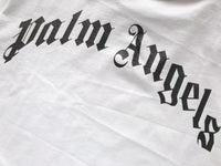 T-Shirt Palm Angels White Shark