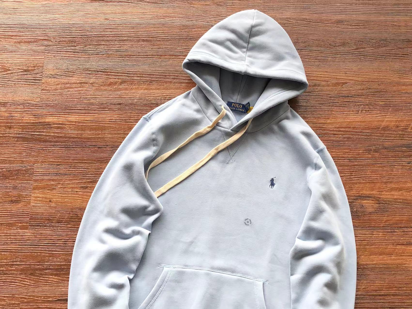 Ralph Lauren Hoodie Azul Claro