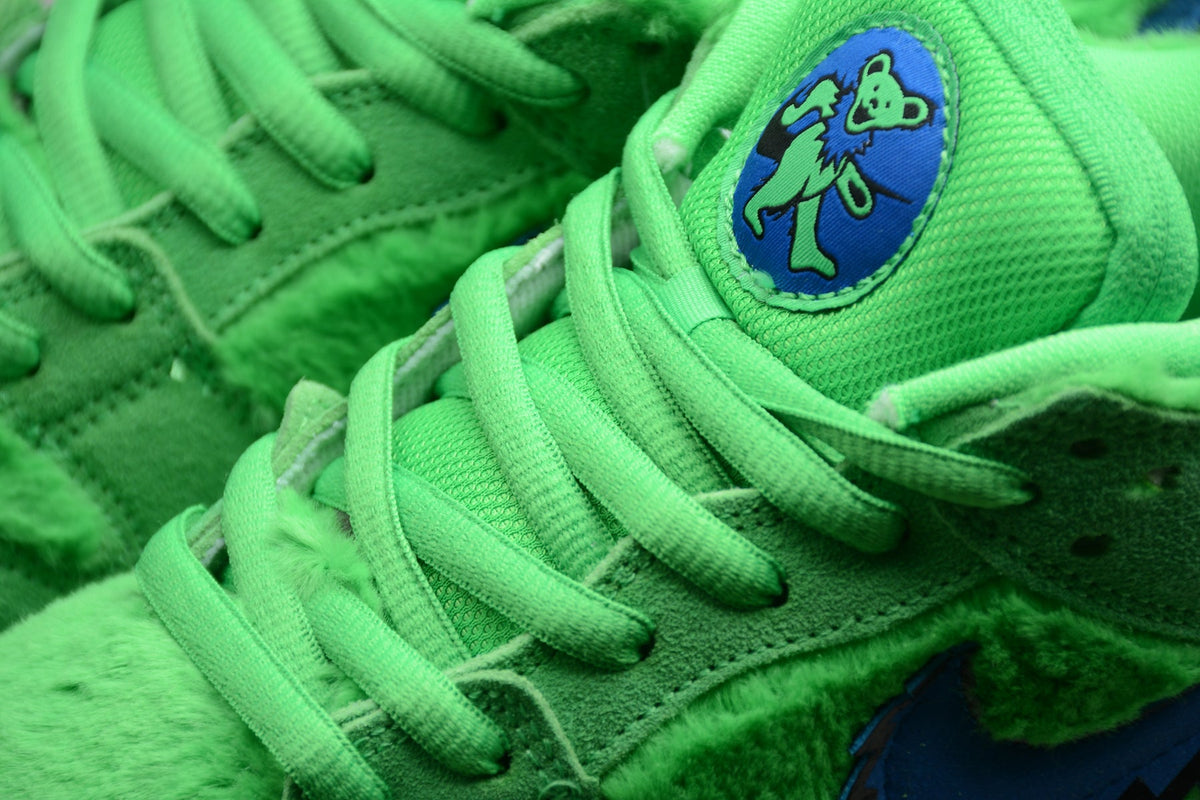 Nike Dunk SB Grateful Dead Bears Green