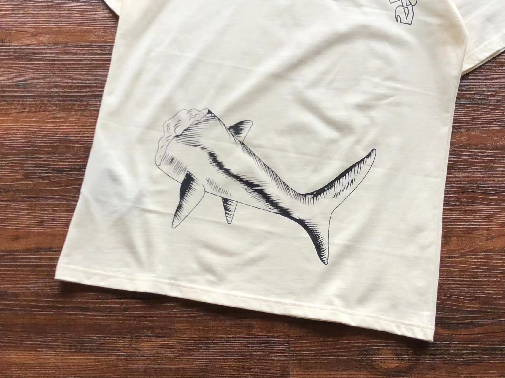 T-Shirt Palm Angels Broken Shark