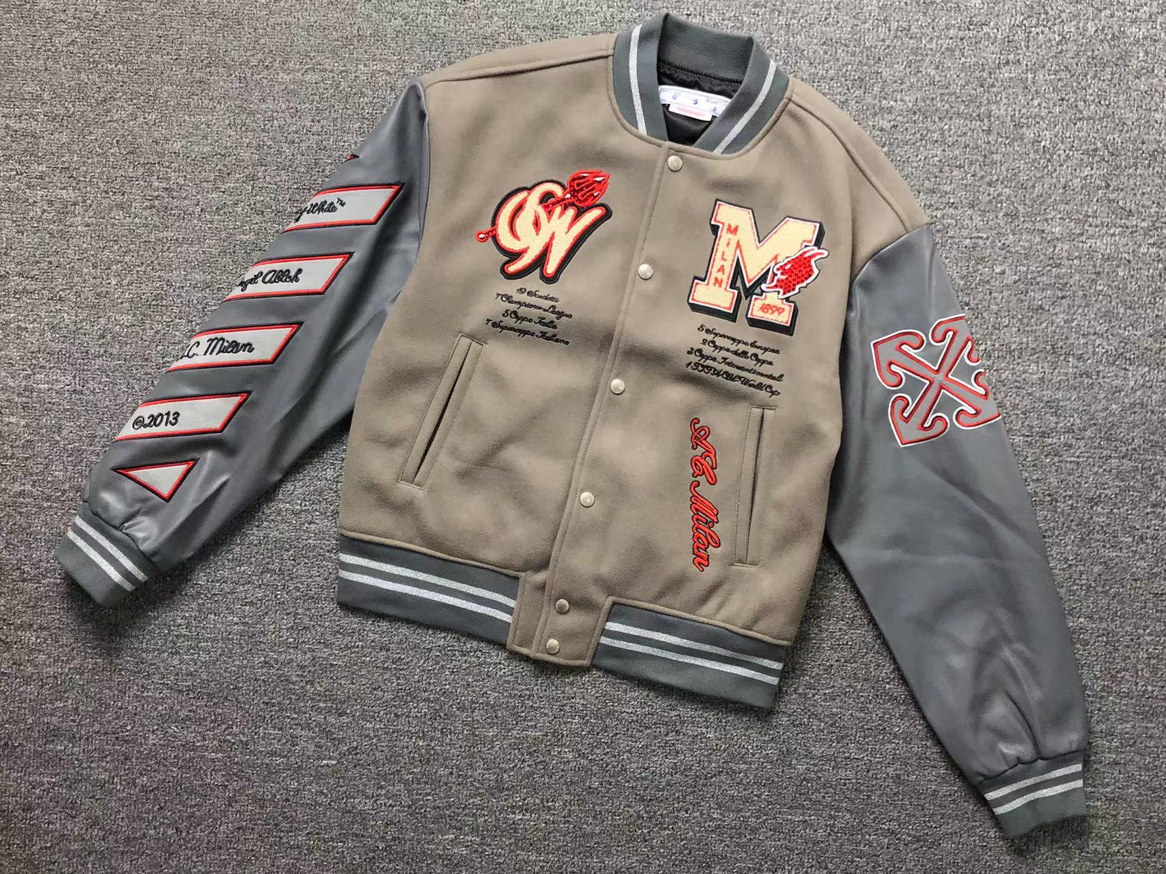 Off-White Collab W// AC MILAN Jacket