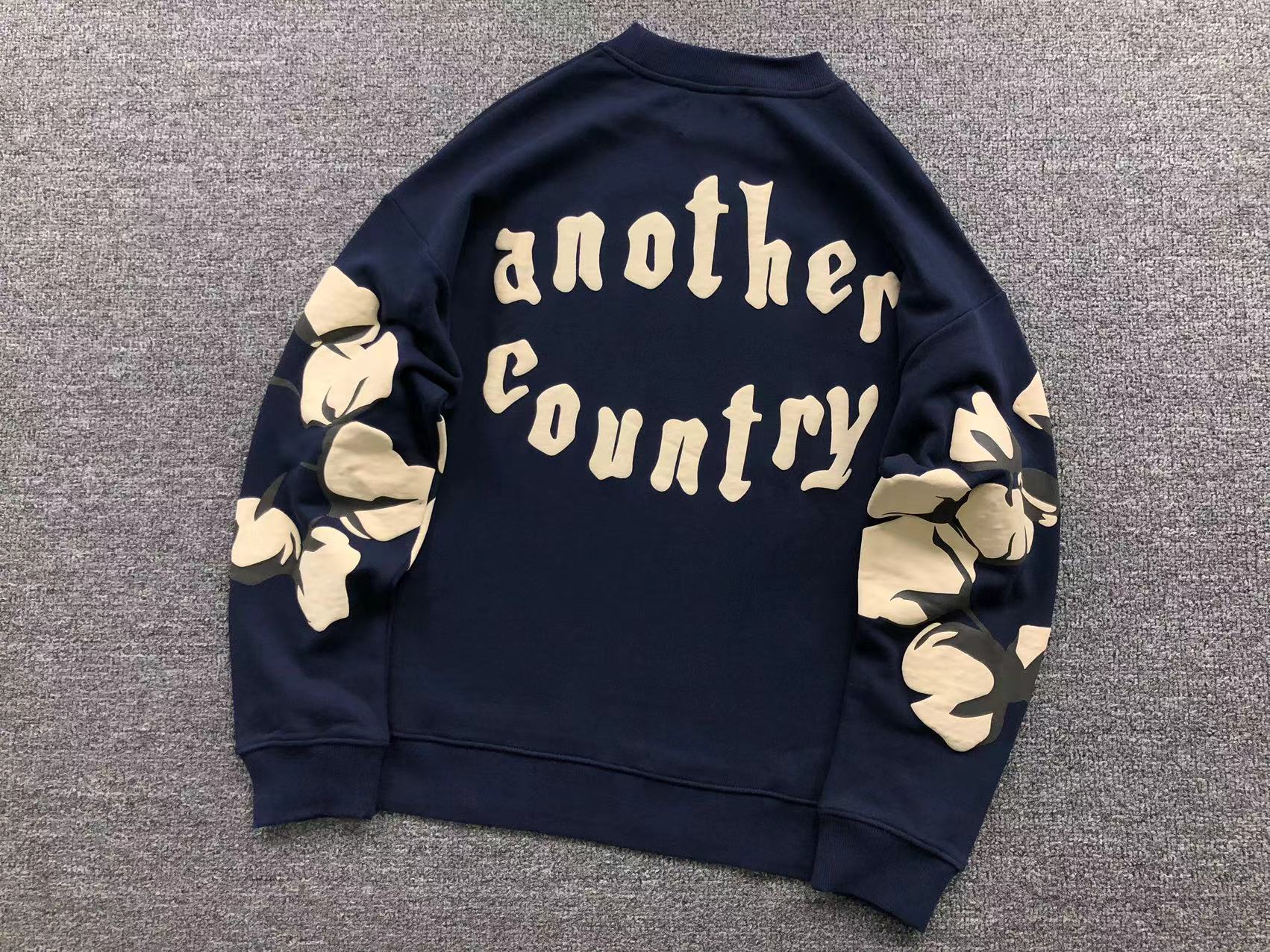 Denim Tears Sweat "Another Country" Azul