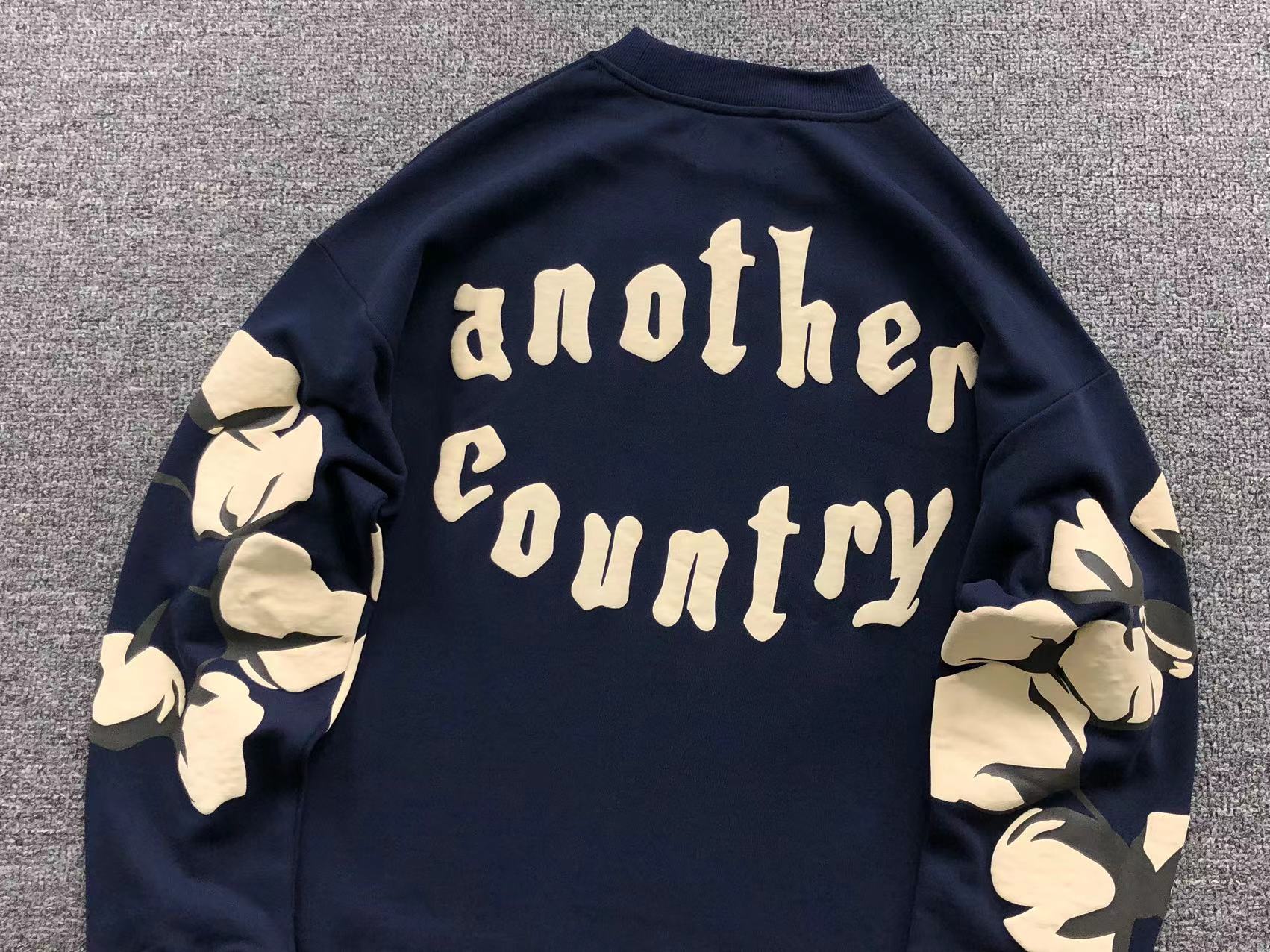 Denim Tears Sweat "Another Country" Azul