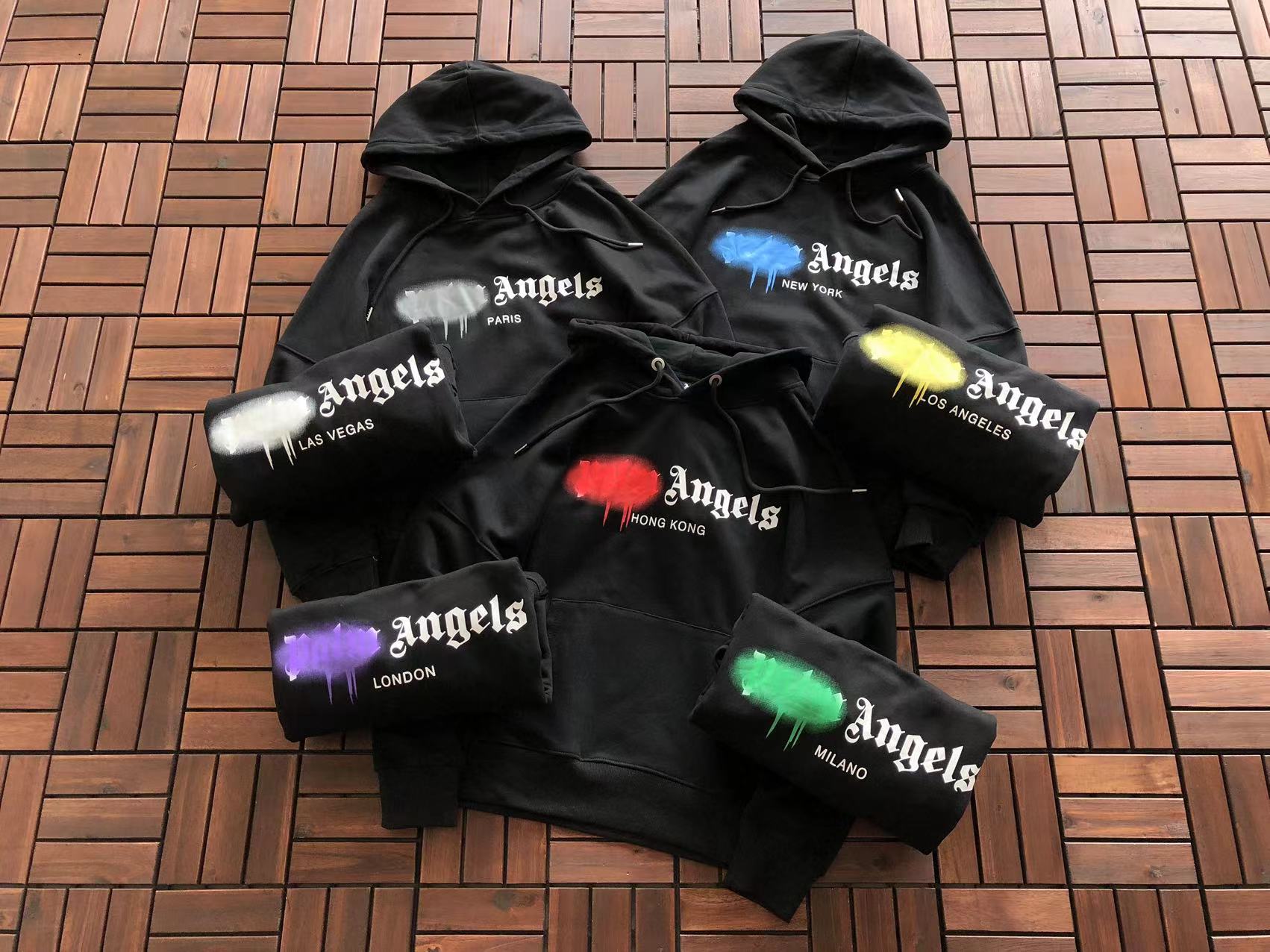 Palm Angels Hoodie "City"