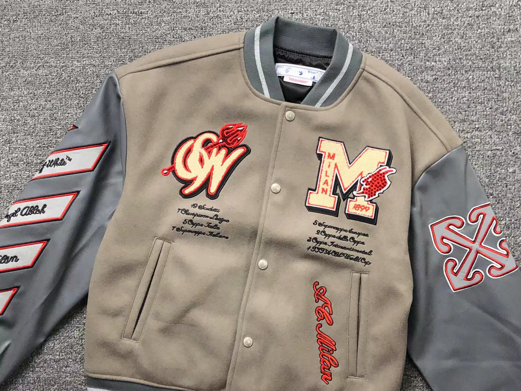 Off-White Collab W// AC MILAN Jacket