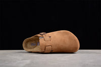 Birkenstock Boston Soft Footbed Suede Mink