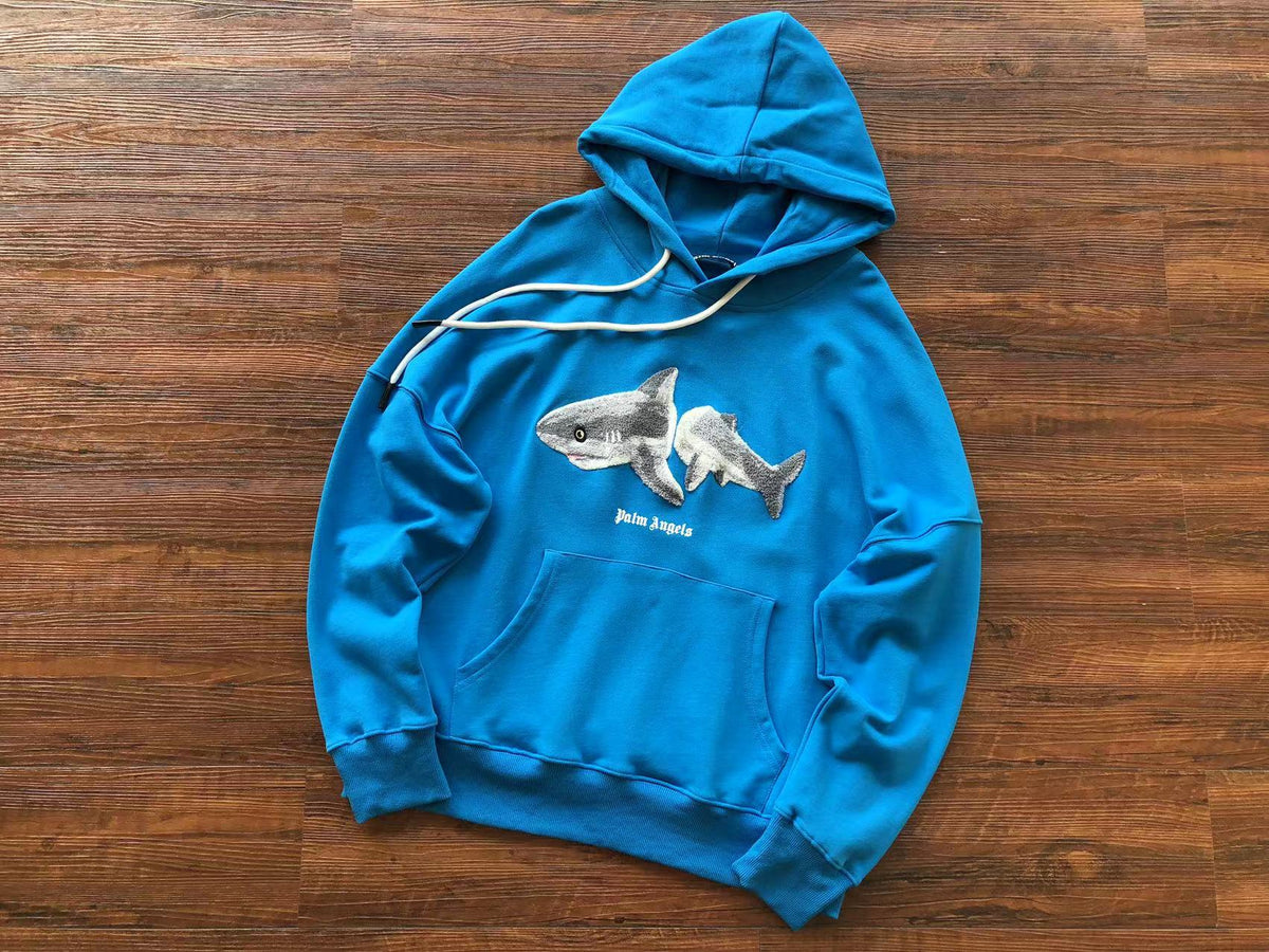 Palm Angels Hoodies "Shark"