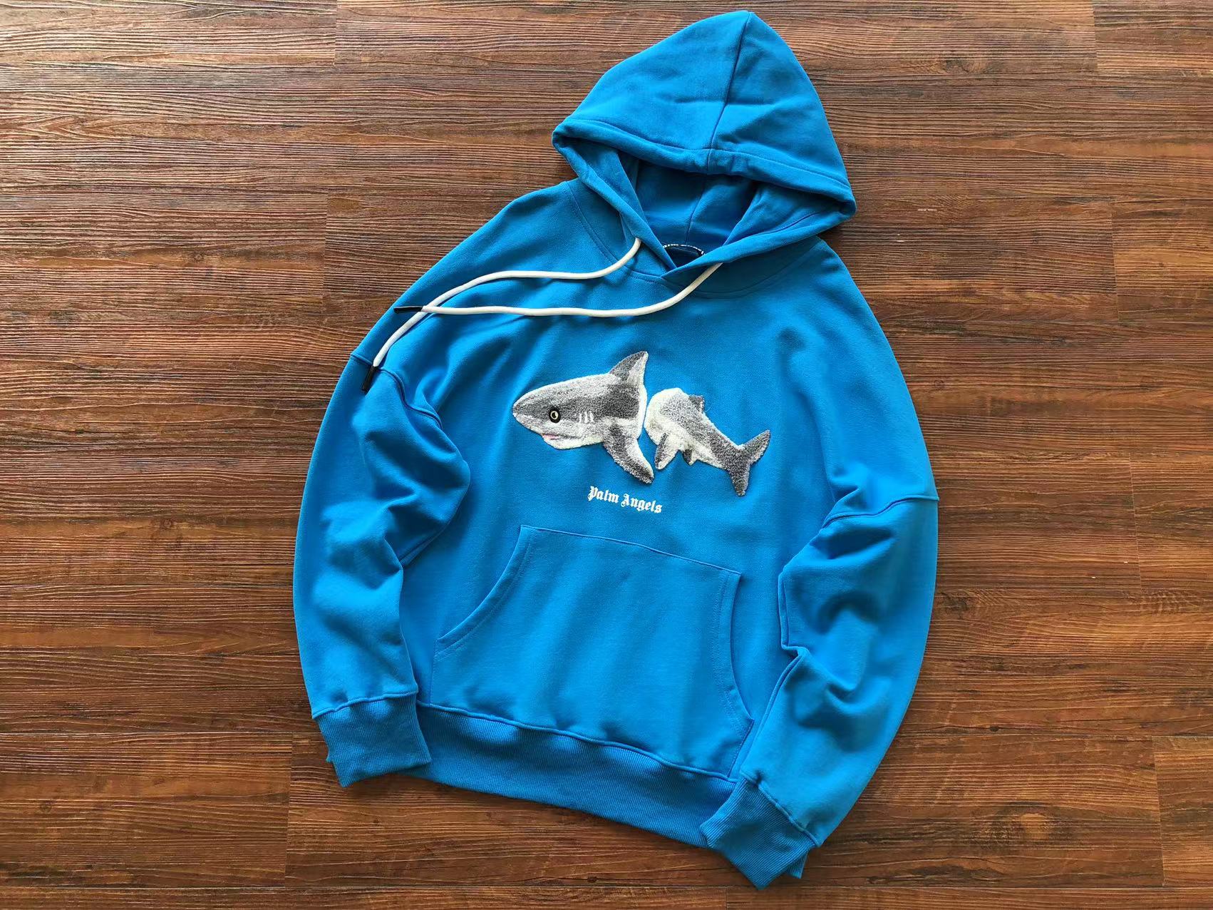 Palm Angels Hoodies "Shark"